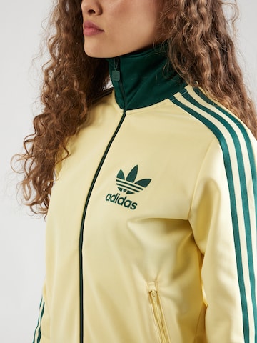 ADIDAS ORIGINALS Sweatjakke 'BECKENBAUER' i gul