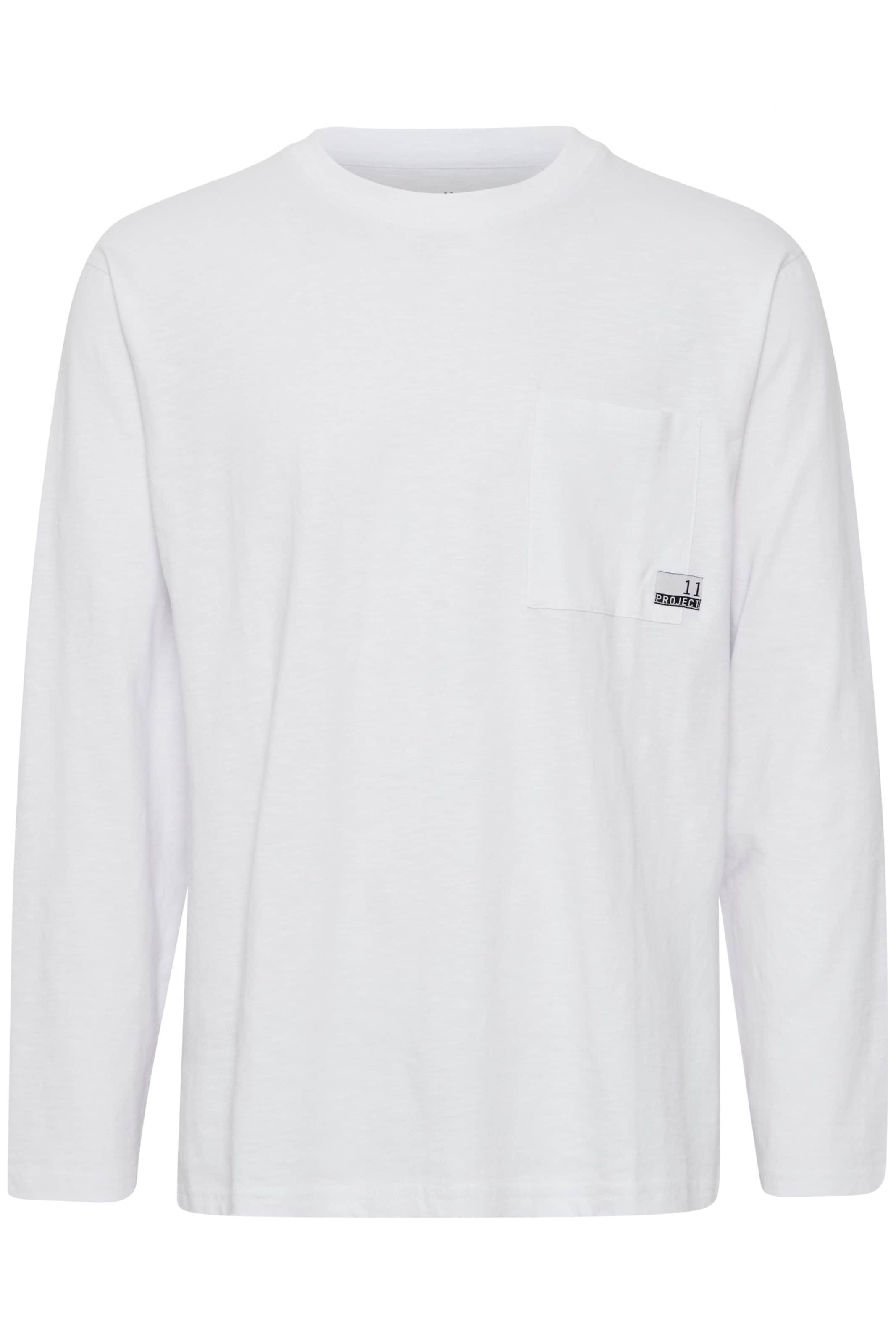 11 Project Shirt 'Emilio' in White: front