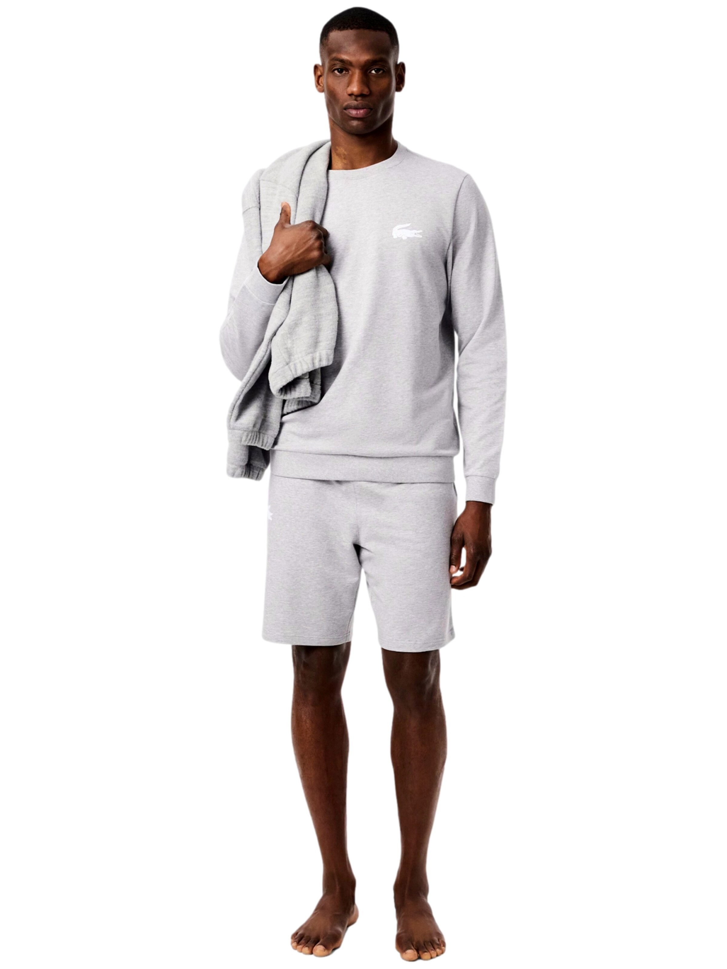 Pantaloncini da pigiama di LACOSTE in grigio