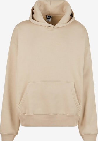 Sweat-shirt DEF en beige : devant