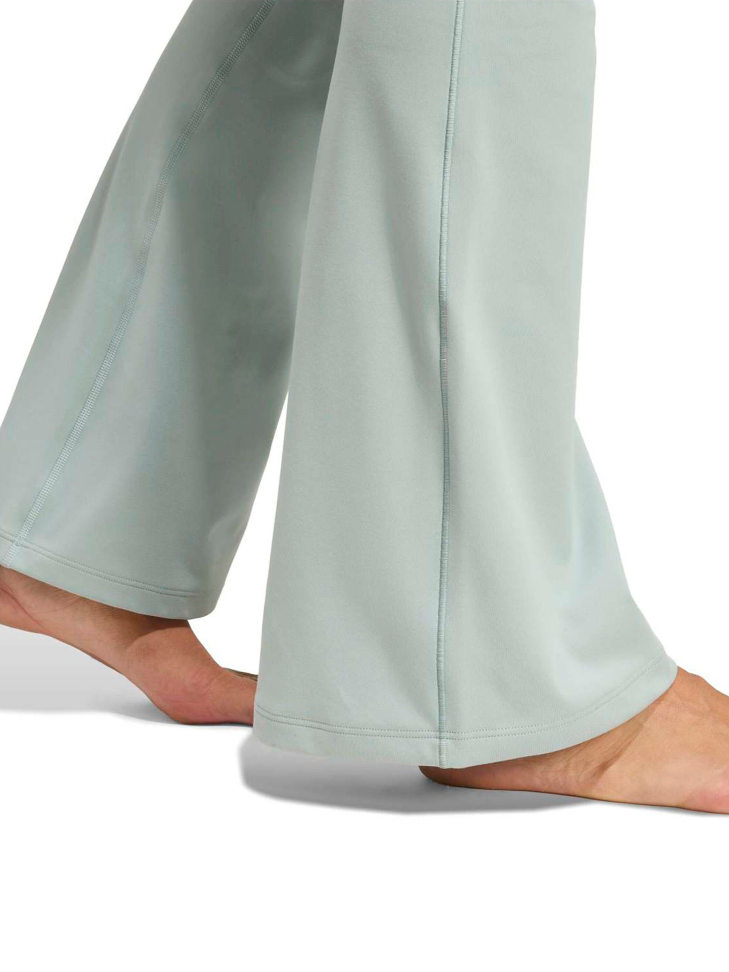 ADIDAS PERFORMANCE Flared Sports trousers 'ALL ME' in Green