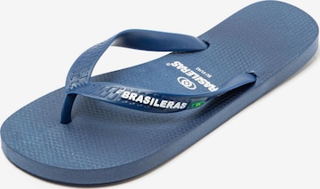 Brasileras Beach & Pool Shoes 'Classic Pro M' in Blue: front