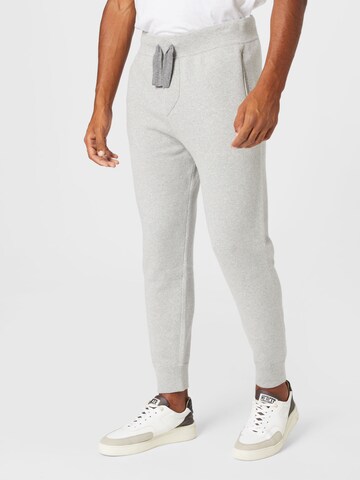 UNITED COLORS OF BENETTON Tapered Pants in Grey: front