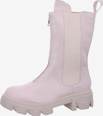 Laufsteg München Chelsea Boots in Beige: Vorderseite