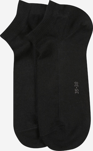 FALKE Socken 'Family' in Schwarz: Vorderseite