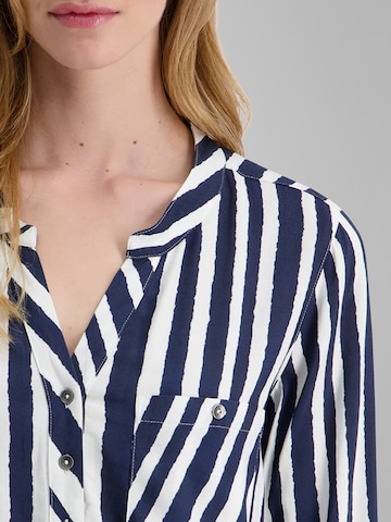 TIMEZONE Blouse 'Henley' in Blue