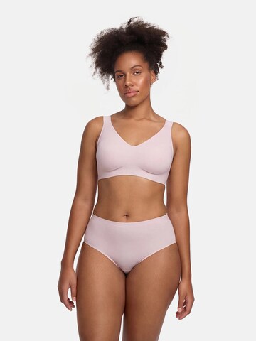 cfab (formerly creamy fabrics) Slip 'Hight-Waist Tanga' in Roze