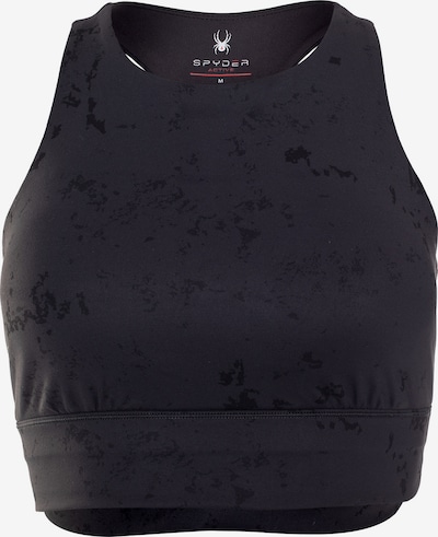 Spyder Soutien-gorge de sport en noir, Vue avec produit