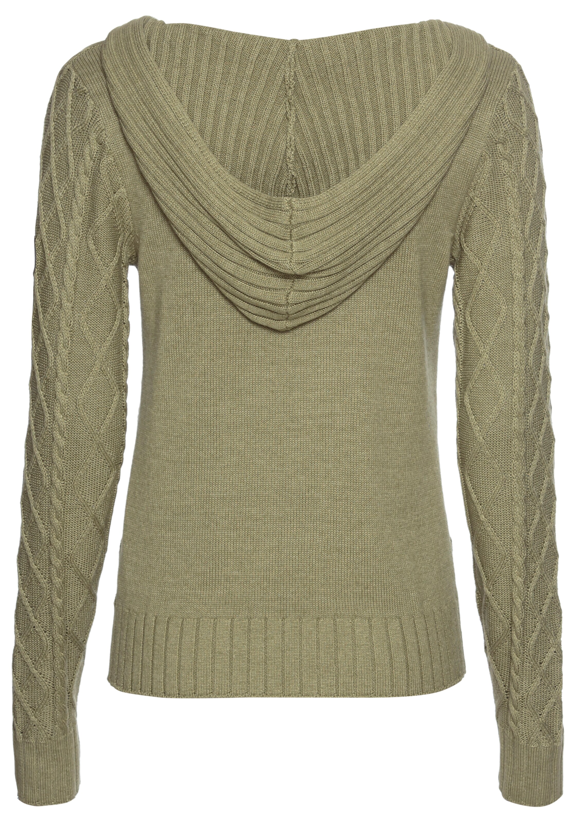 KangaROOS Athletic Sweater in Green