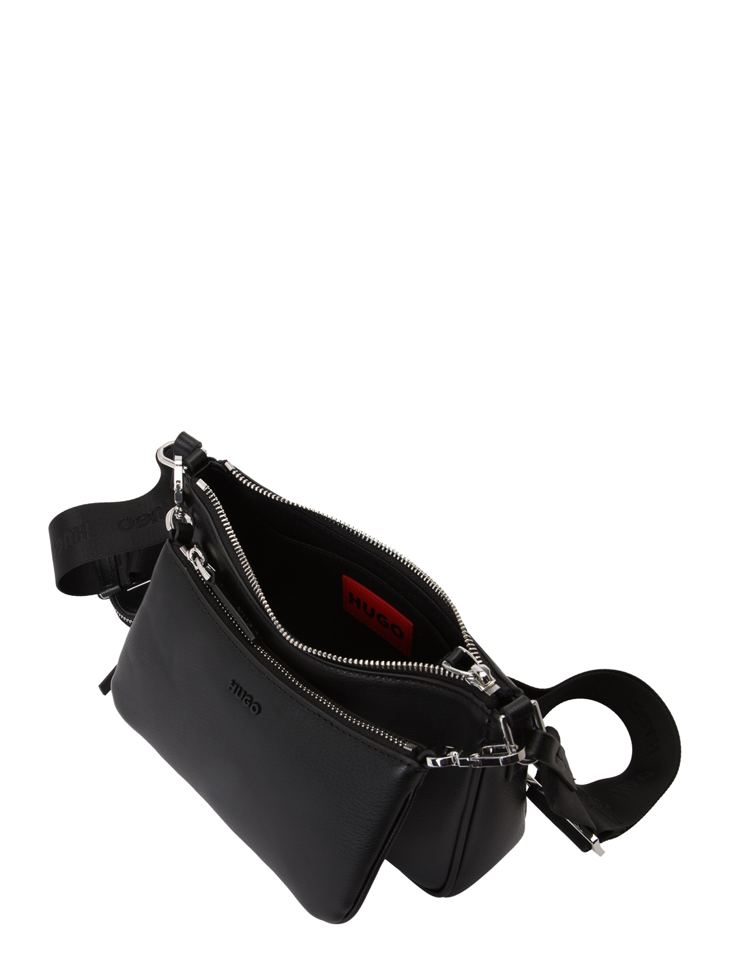 HUGO - Mala de ombro 'Bel 2.0' em preto