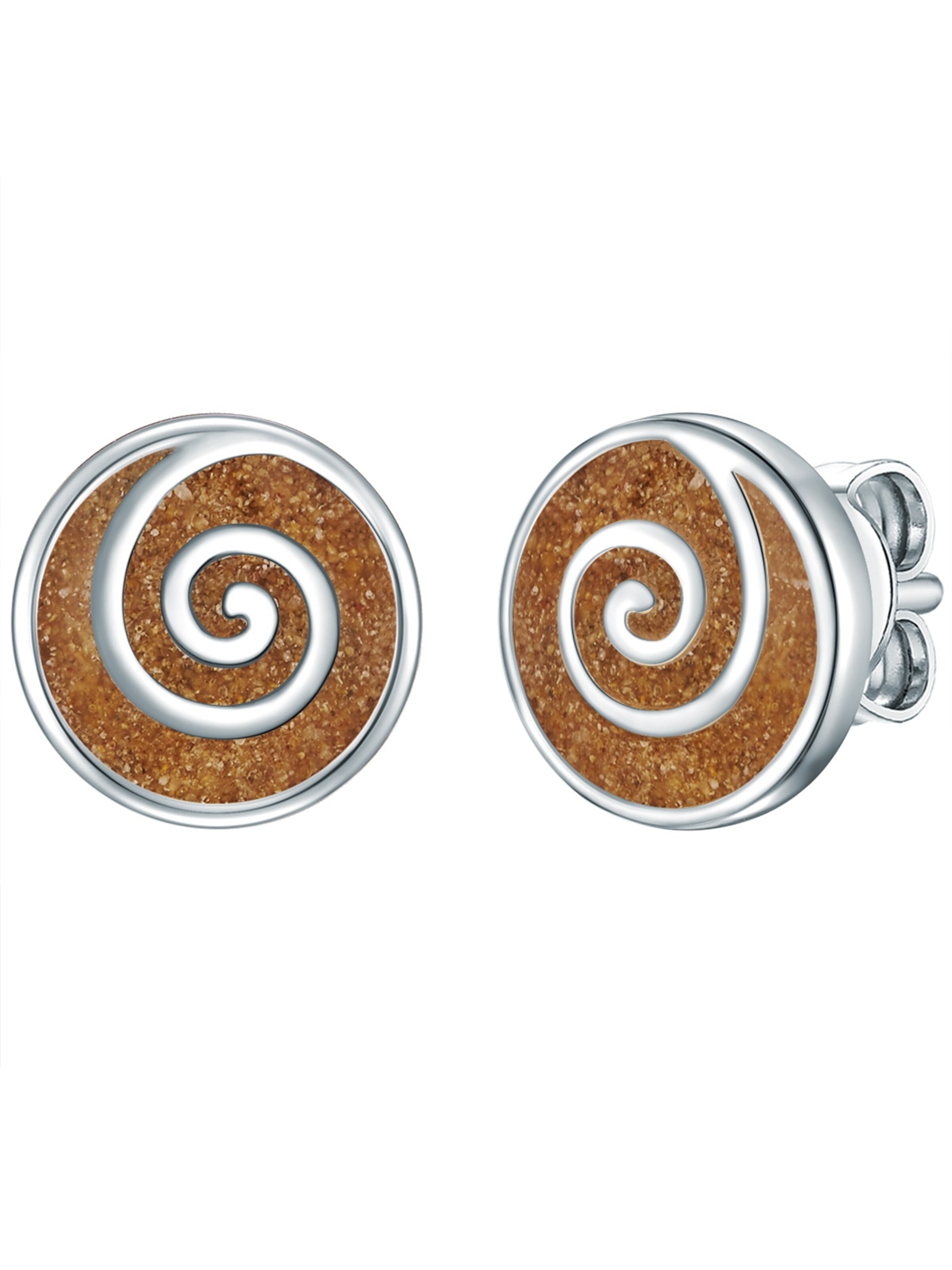 Rafaela Donata Earrings in Silver: front