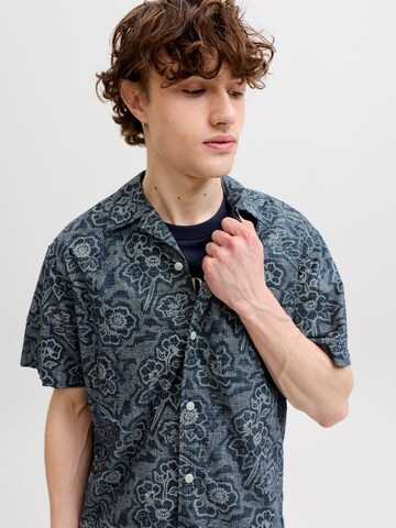 Regular fit Camicia di JACK & JONES in blu