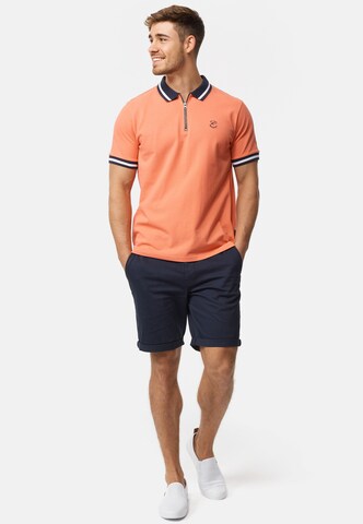 INDICODE JEANS Shirt 'Limbo' in Orange
