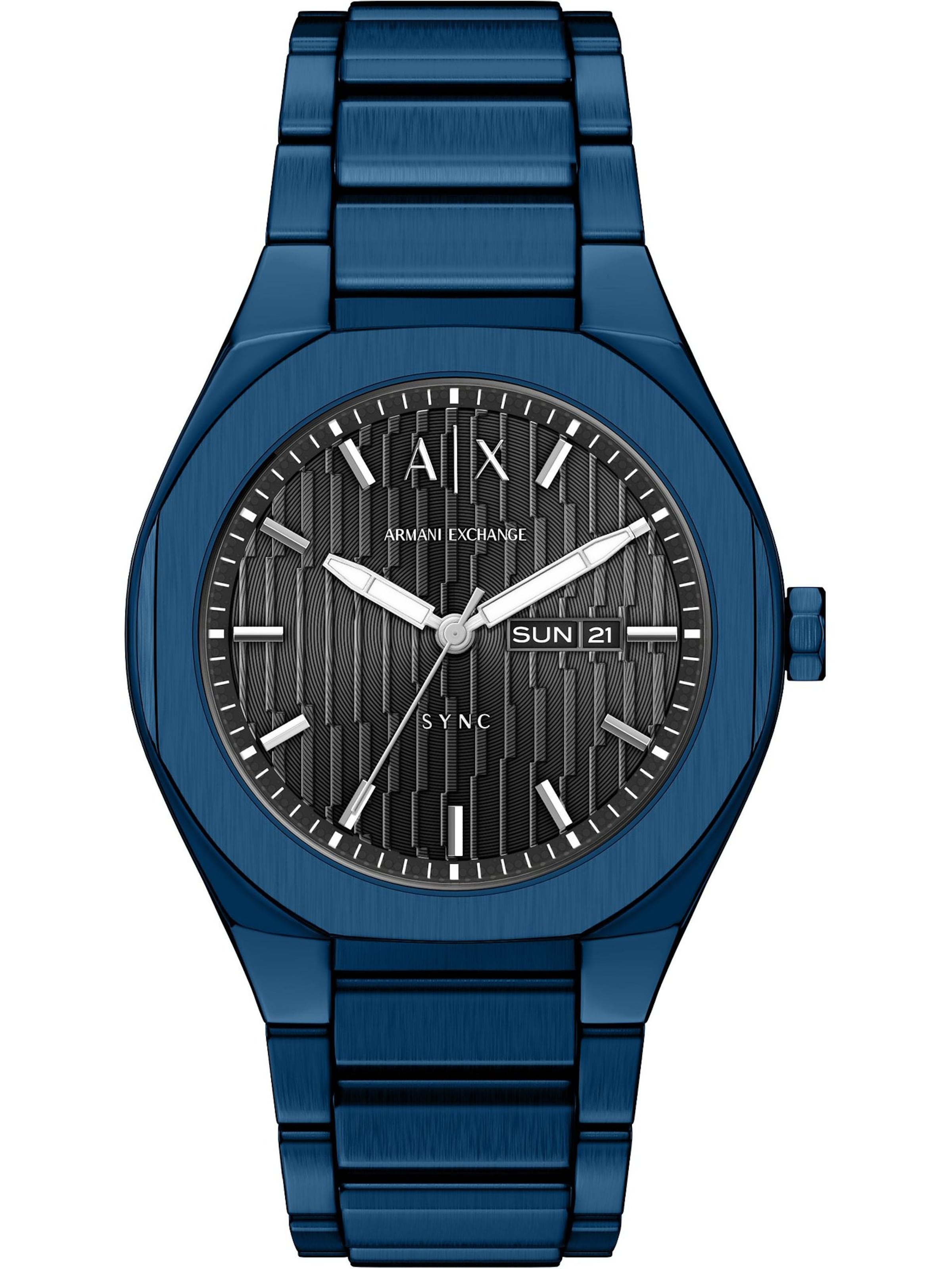 ARMANI EXCHANGE Analog Watch in Blue: front