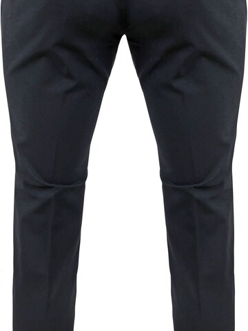 Suitable Slim fit Trousers with creases in Blue