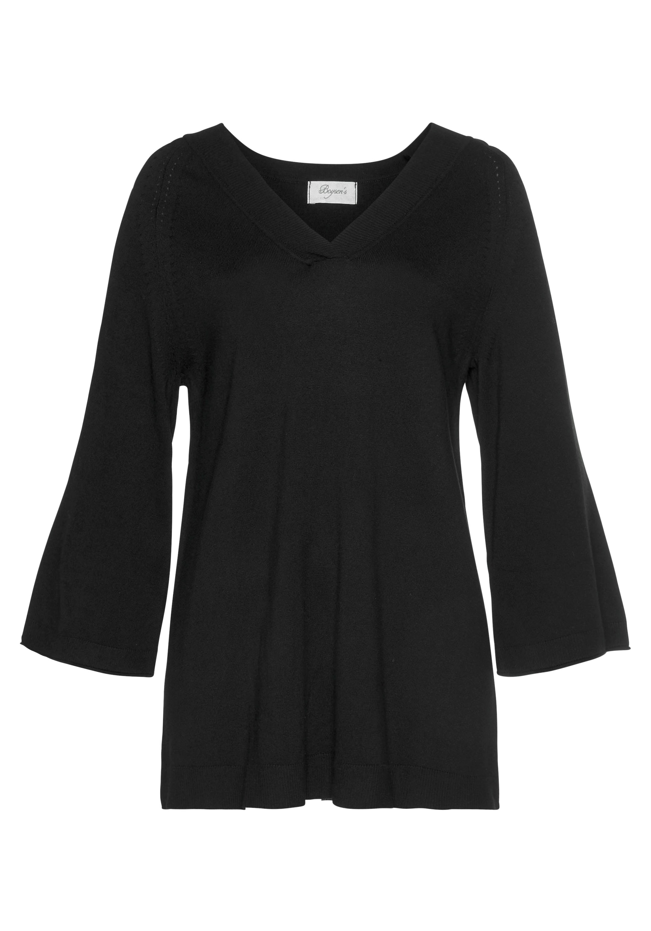 BOYSEN'S Sweater in Black: front