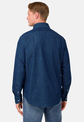 Boggi Milano Regular fit Overhemd in Blauw