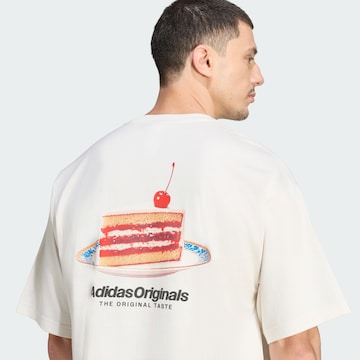 T-Shirt 'Cake' ADIDAS ORIGINALS en blanc