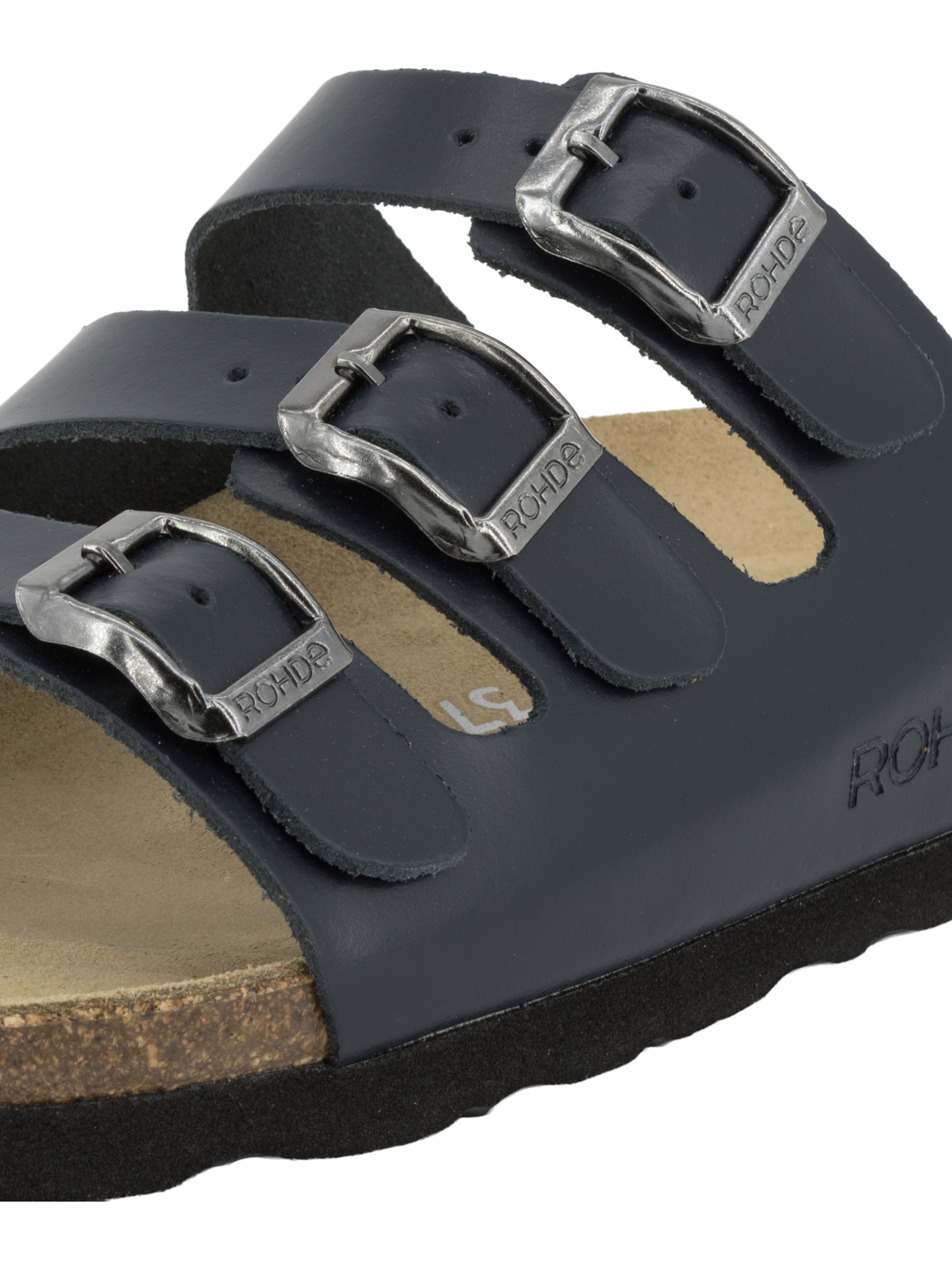 ROHDE Mules 'Alba' in Blue