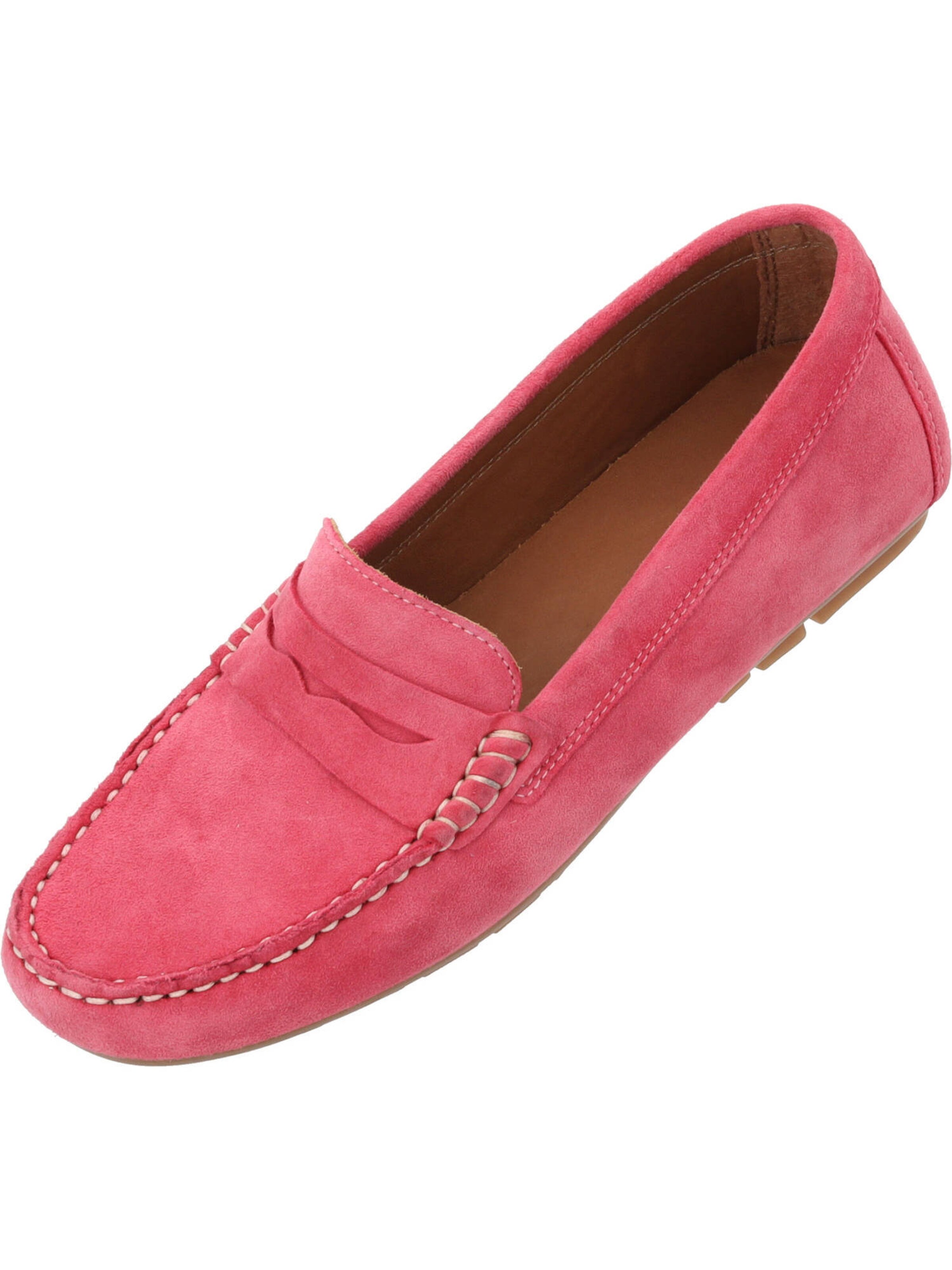 Palado Mokassin 'Baaun' in Pink: Vorderseite