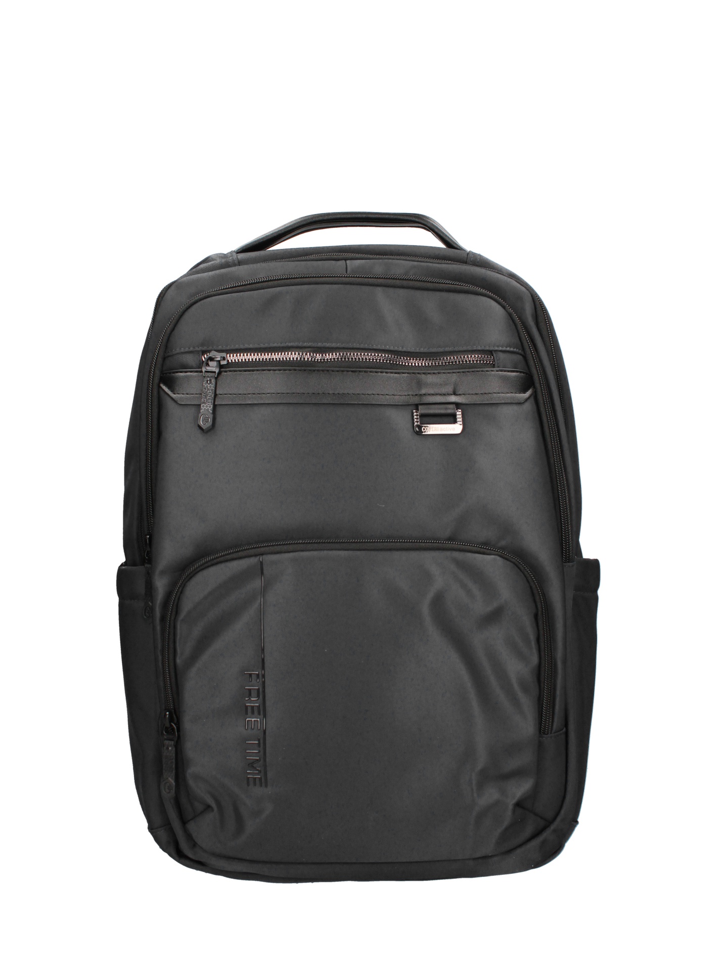 Zaino 'Zaino Unisex Coveri 100% Poliestere - Design Minimalista' di Coveri Collection in grigio: frontale