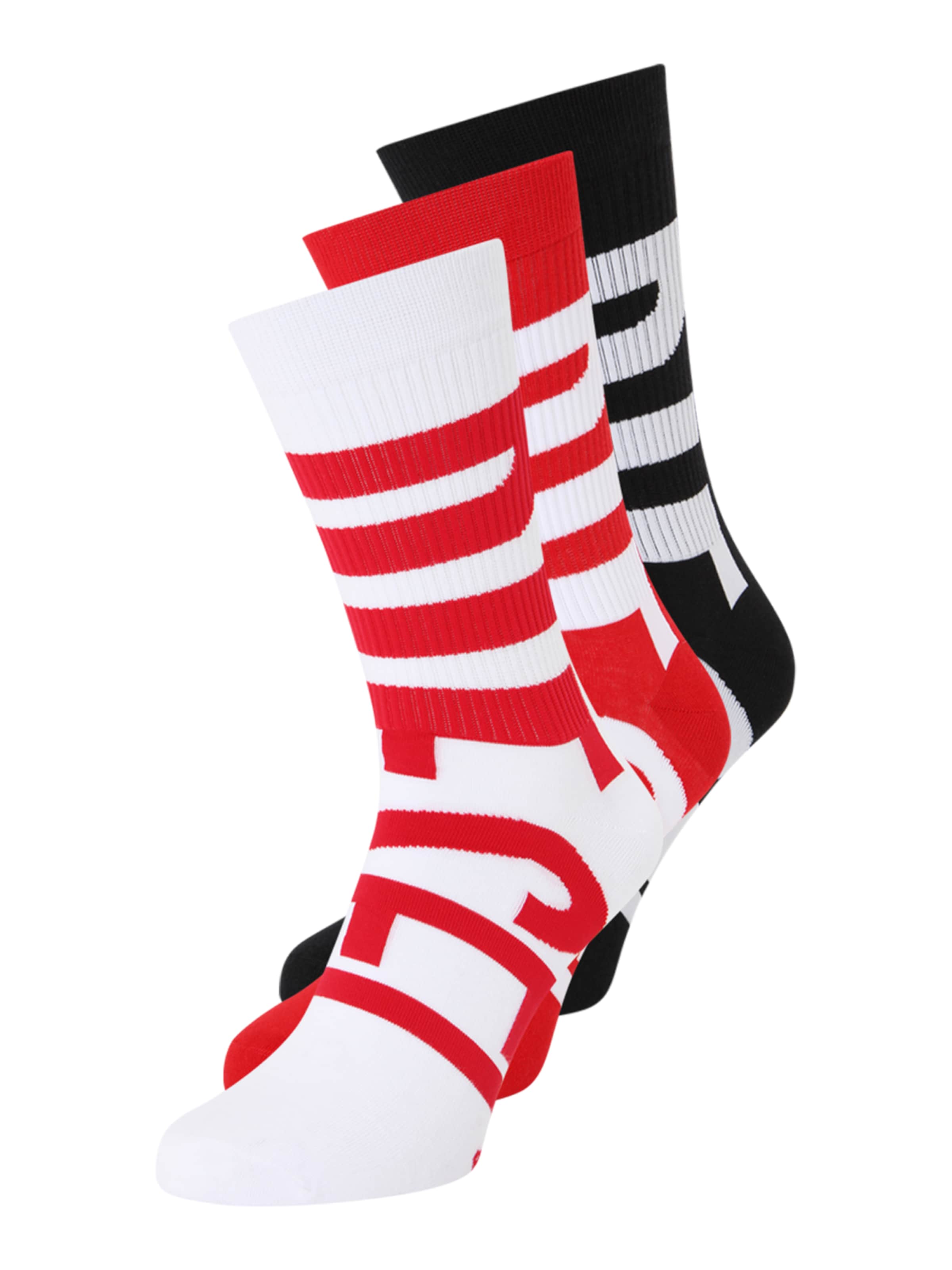 DIESEL Κάλτσες 'RAY' σε κόκκινο: μπροστά