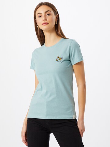 Iriedaily Shirt 'Let it Bee' in Green: front