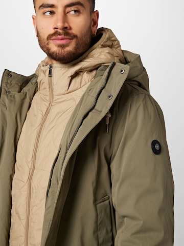 TOM TAILOR Between-Seasons Parka in Green