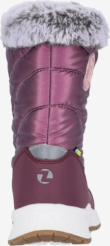 ZigZag Snow Boots in Pink