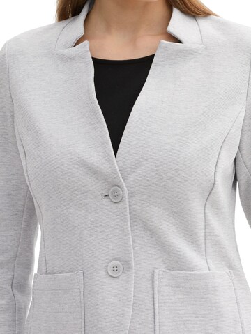 TOM TAILOR Blazer in Grey