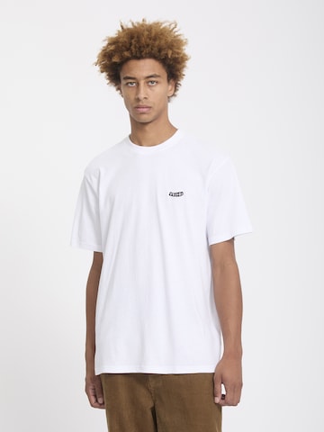 Volcom T-Shirt 'Pistol Stone' in Weiß: Vorderseite