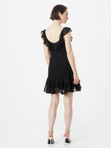 Abercrombie & Fitch Koktejlové šaty – černá