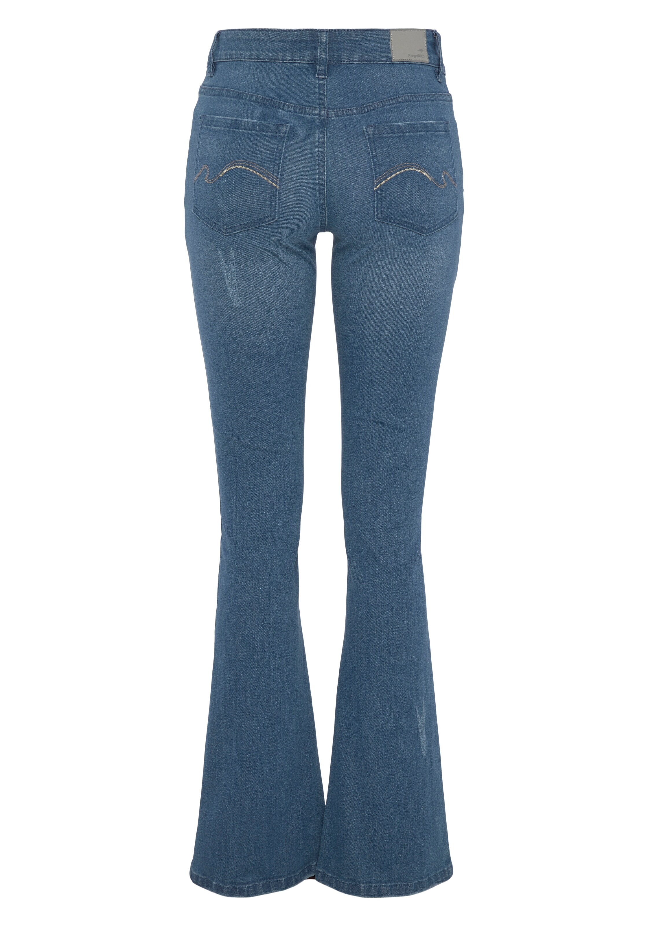 KangaROOS Flared Jeans in Blue