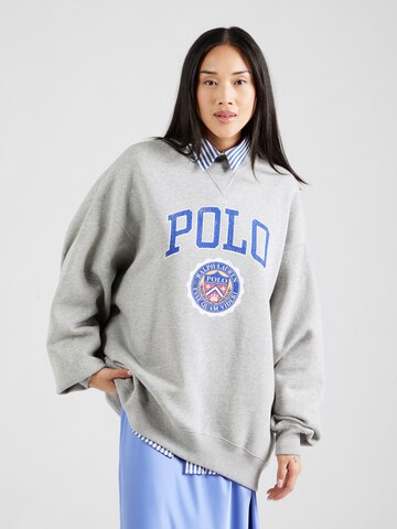 Felpa di Polo Ralph Lauren in grigio: frontale