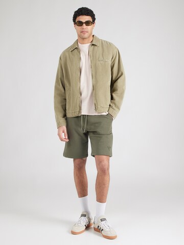 GUESS Футболка 'QUATTRO' в Ярко-розовый