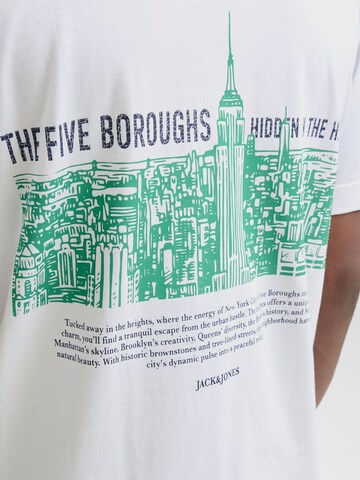 JACK & JONES Bluser & t-shirts 'JORYork' i hvid