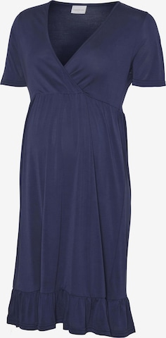 mėlyna MAMALICIOUS Suknelė 'MLKimmie Tess': priekis