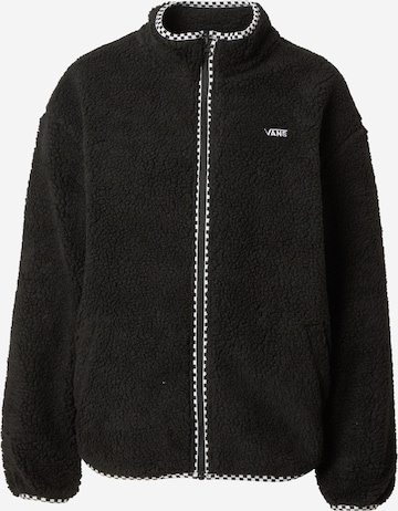 VANS Fleece Jacket in Black: front