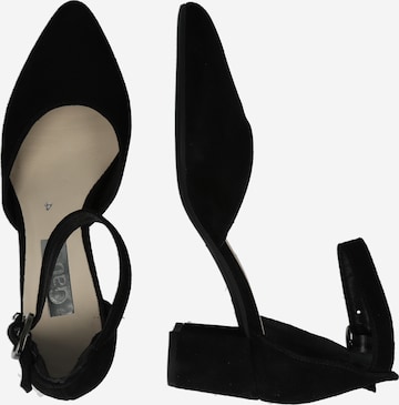 GABOR Дамски обувки на ток с отворена пета в черно
