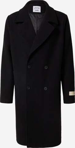 DAN FOX APPAREL Ανοιξιάτικο και φθινοπωρινό παλτό 'Andre' σε μαύρο: μπροστά