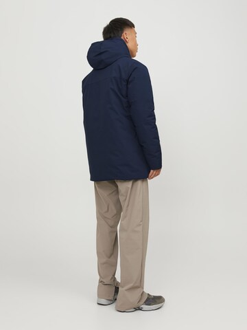 JACK & JONES - Casaco de inverno 'Payne' em azul