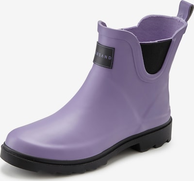 Guminiai batai iš Elbsand, spalva – purpurinė / juoda, Prekių apžvalga