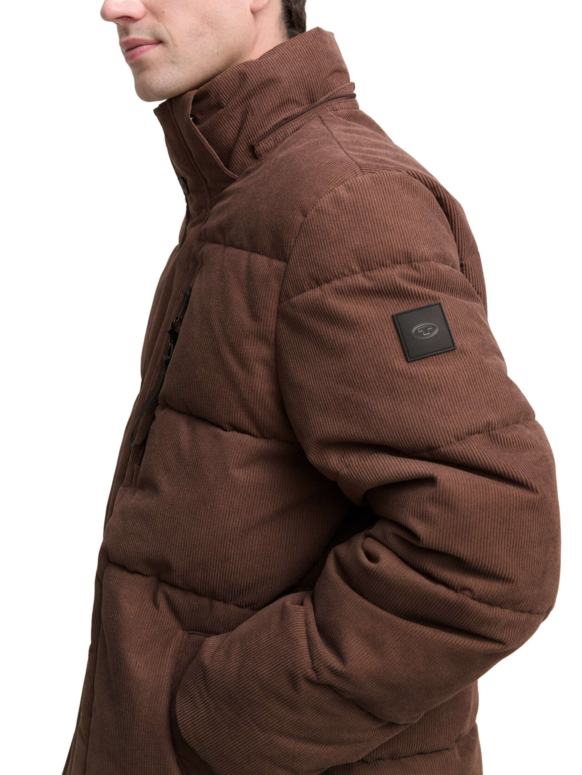 TOM TAILOR Winterjacke in Braun