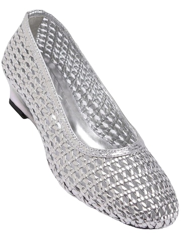 Limoya Slingback Pumps 'Damen-Absätze' in Silver: front