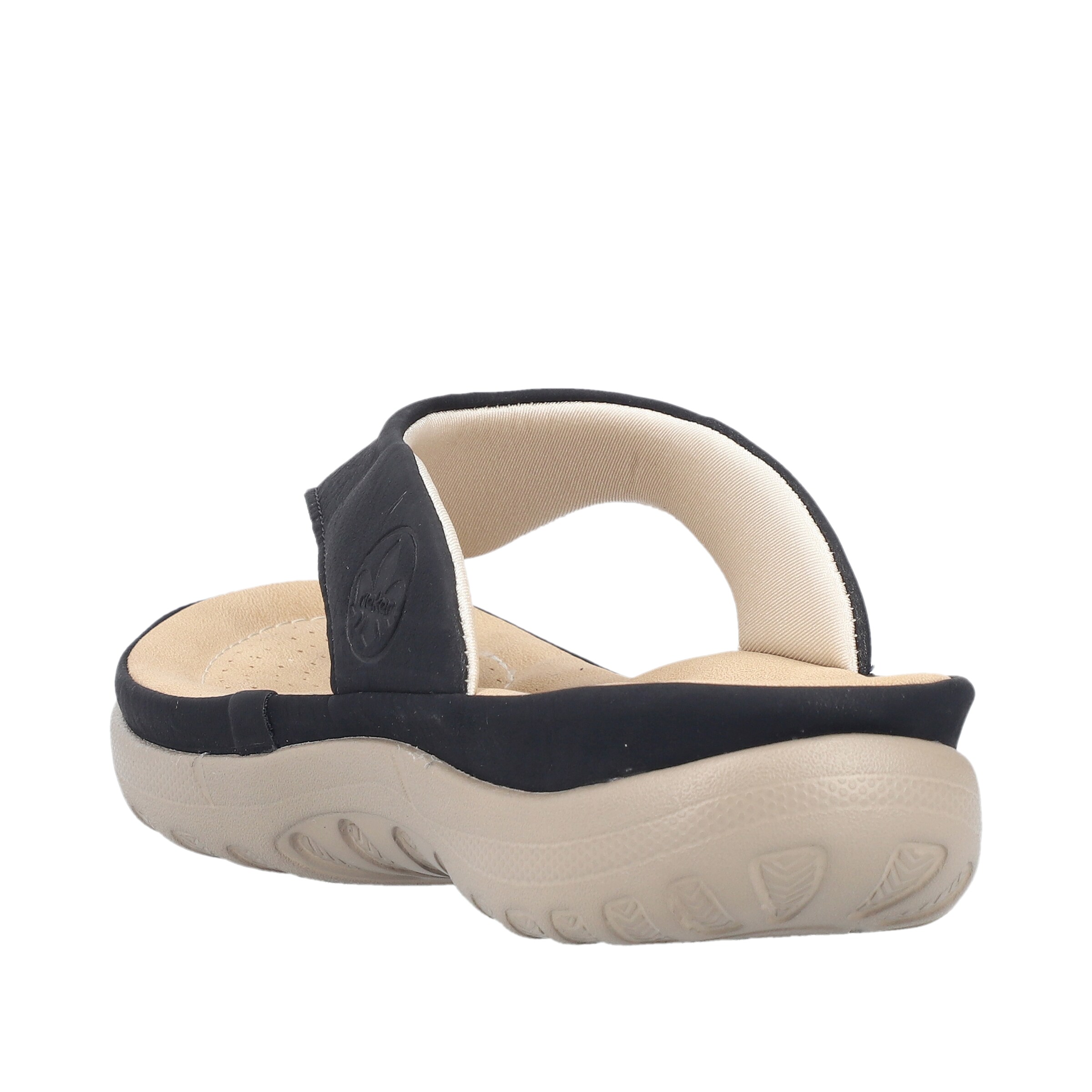 Tongs Rieker en noir