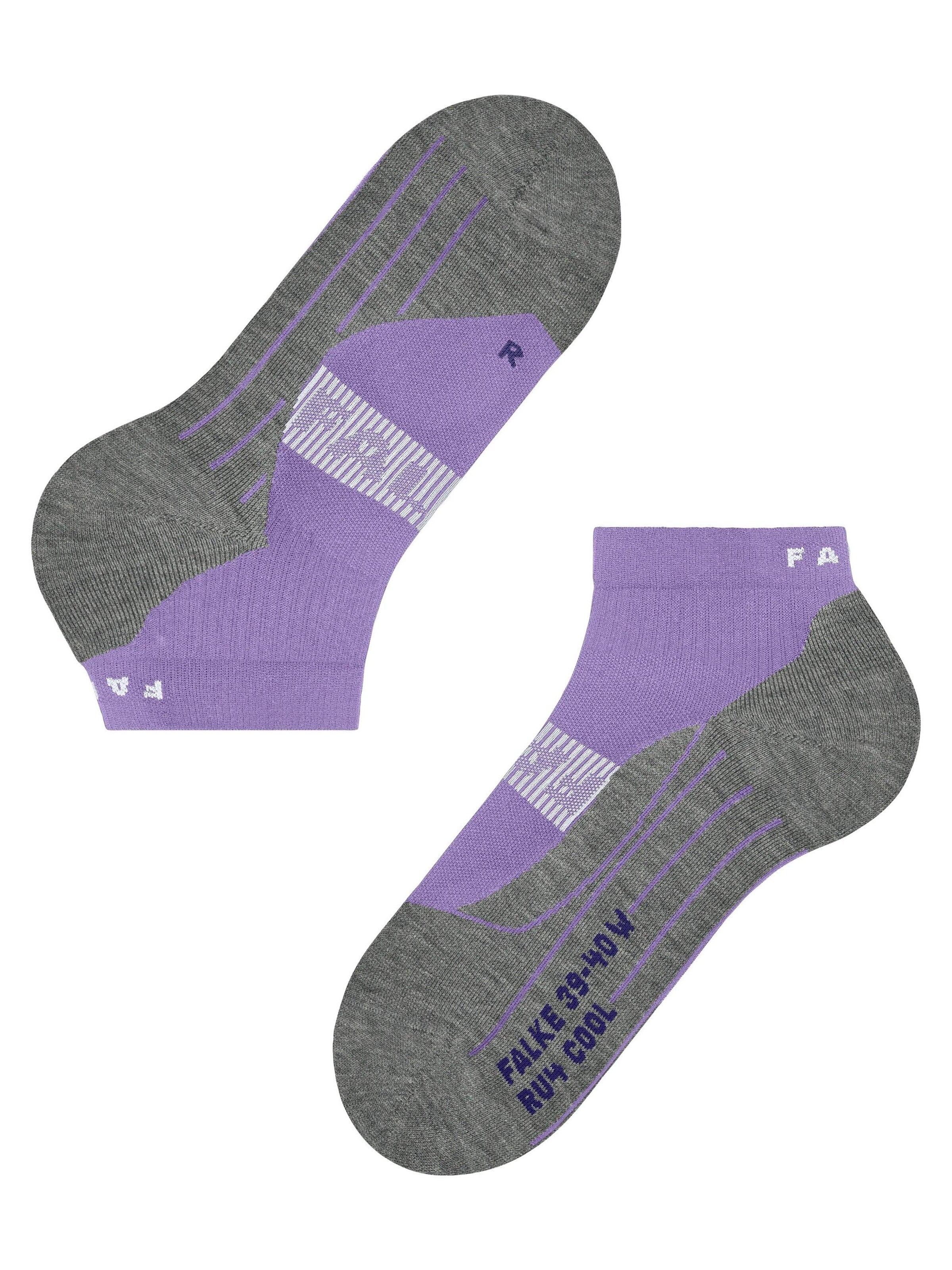 FALKE Athletic Socks 'RU4 Endurance Cool Short' in Purple