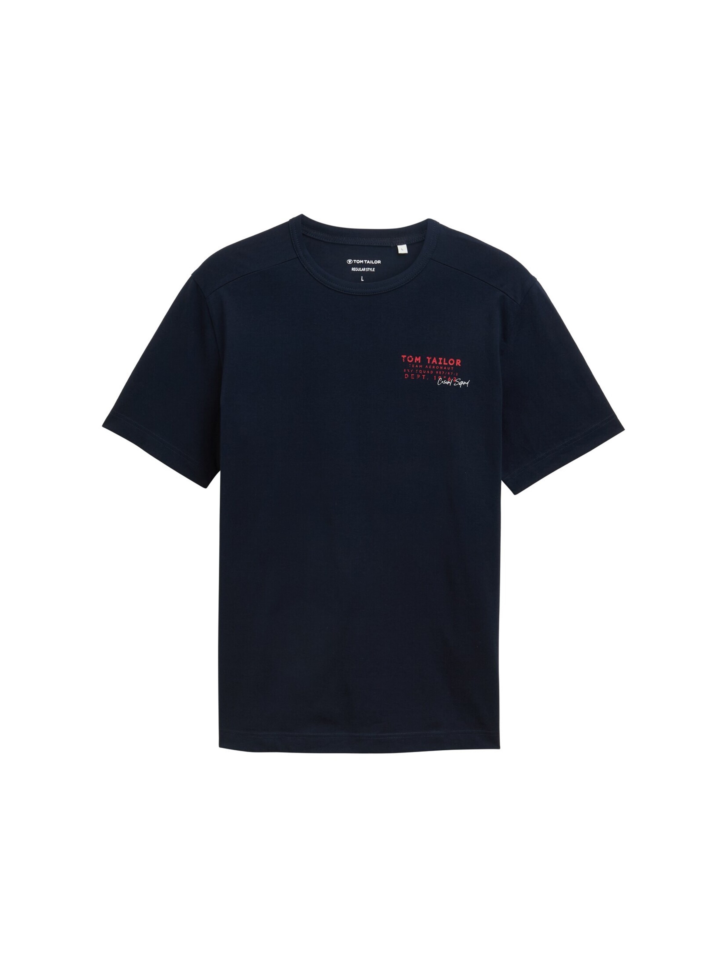TOM TAILOR Shirt in Blue: front