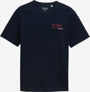 TOM TAILOR T-Shirt in Blau: Vorderseite