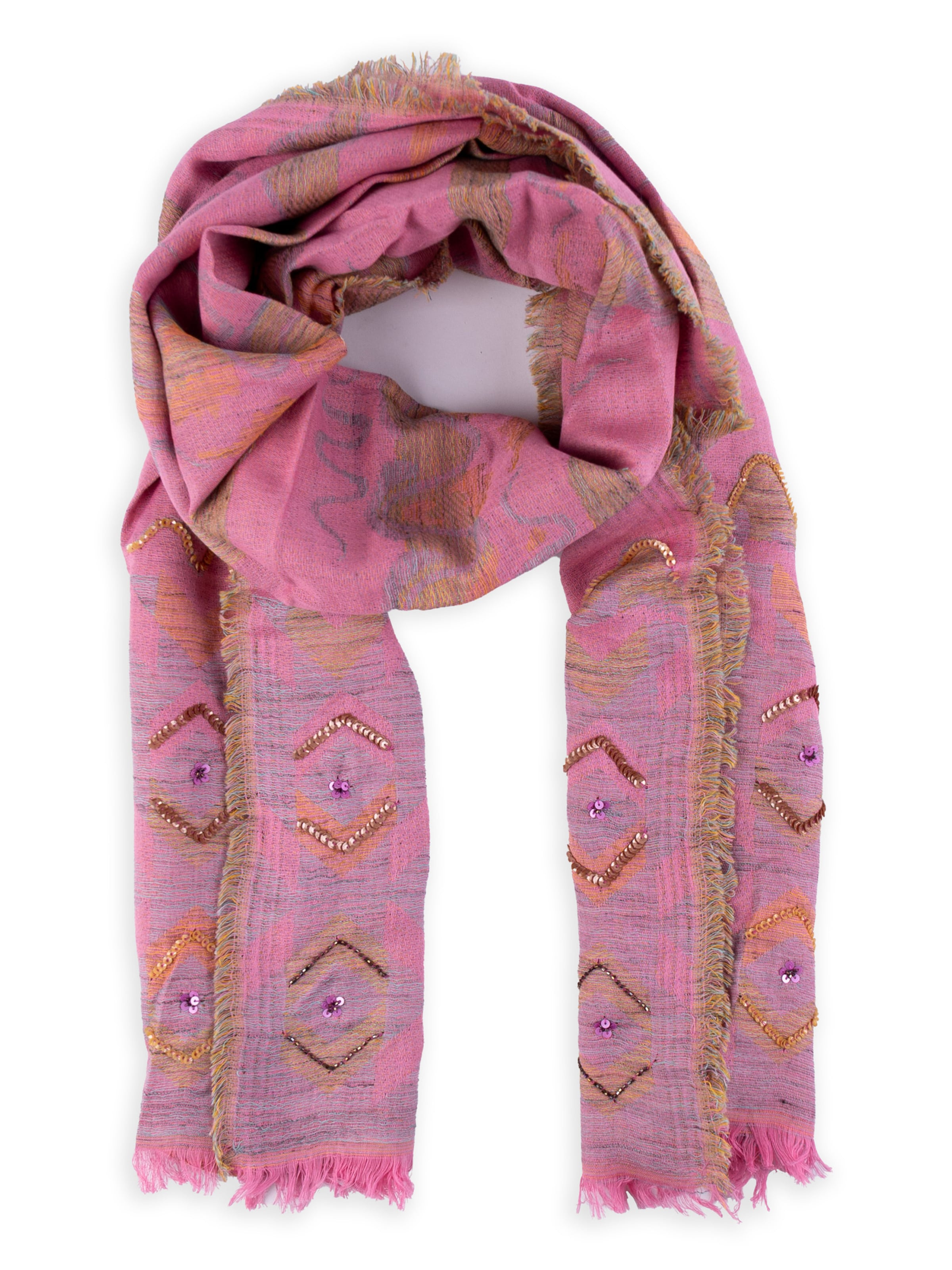 Passigatti Wrap in Pink: front