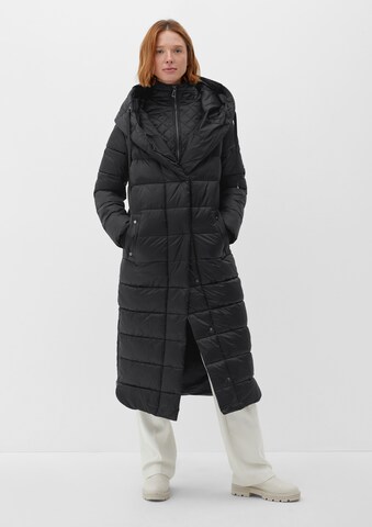 s.Oliver BLACK LABEL Winter Coat in Black: front